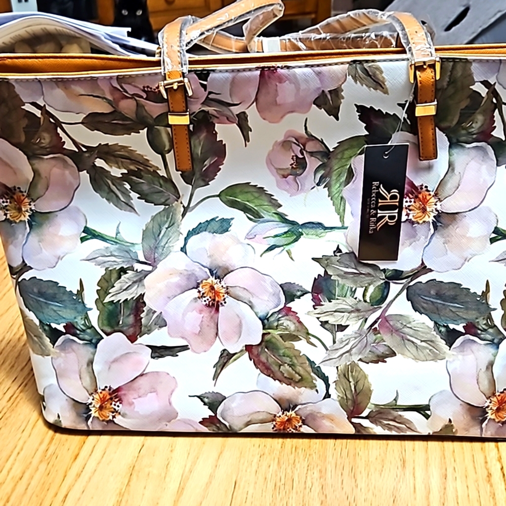 Large Floral purse.